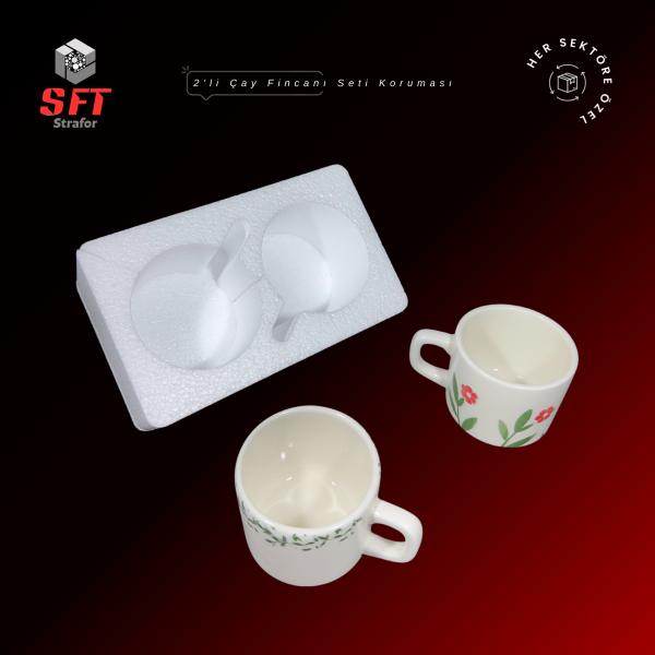 2'li Çay Fincanı Seti Koruması