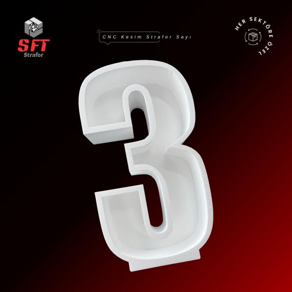 CNC Kesim Strafor Sayı