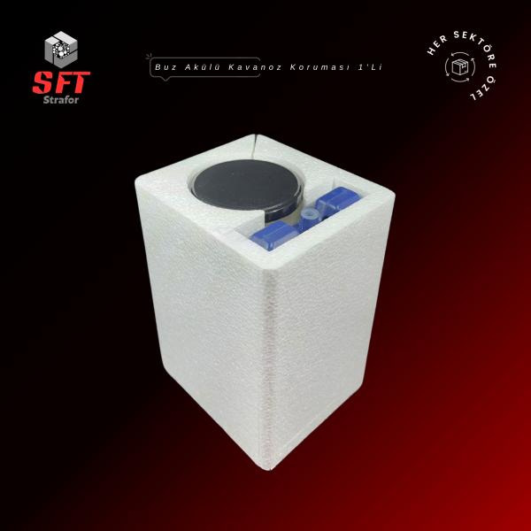 Buz Akülü Kavanoz Koruma Kutusu 1'Li